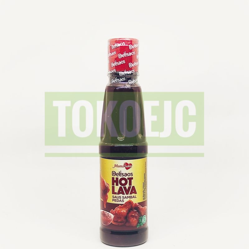 

Mamasuka Delisaos Hot Lava Saus Sambal Pedas 130ml