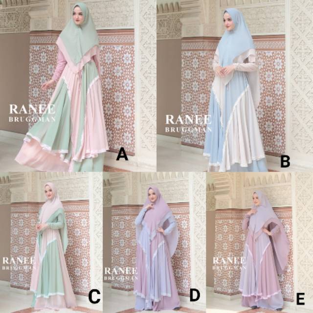 Gamis Alisya Syari By Ranee Brugman