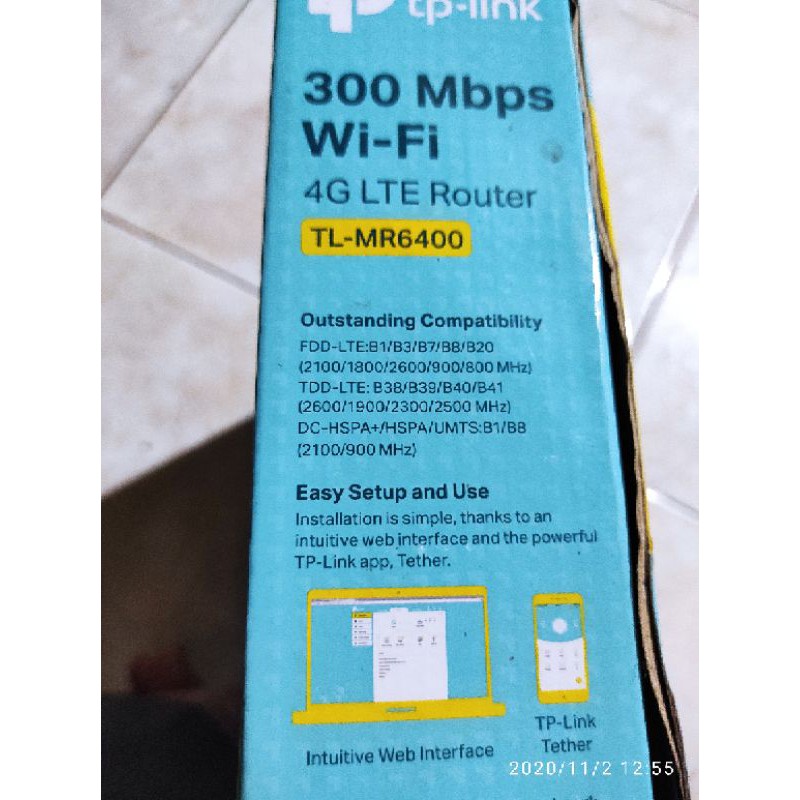 tplink mr6400 4G router bekas