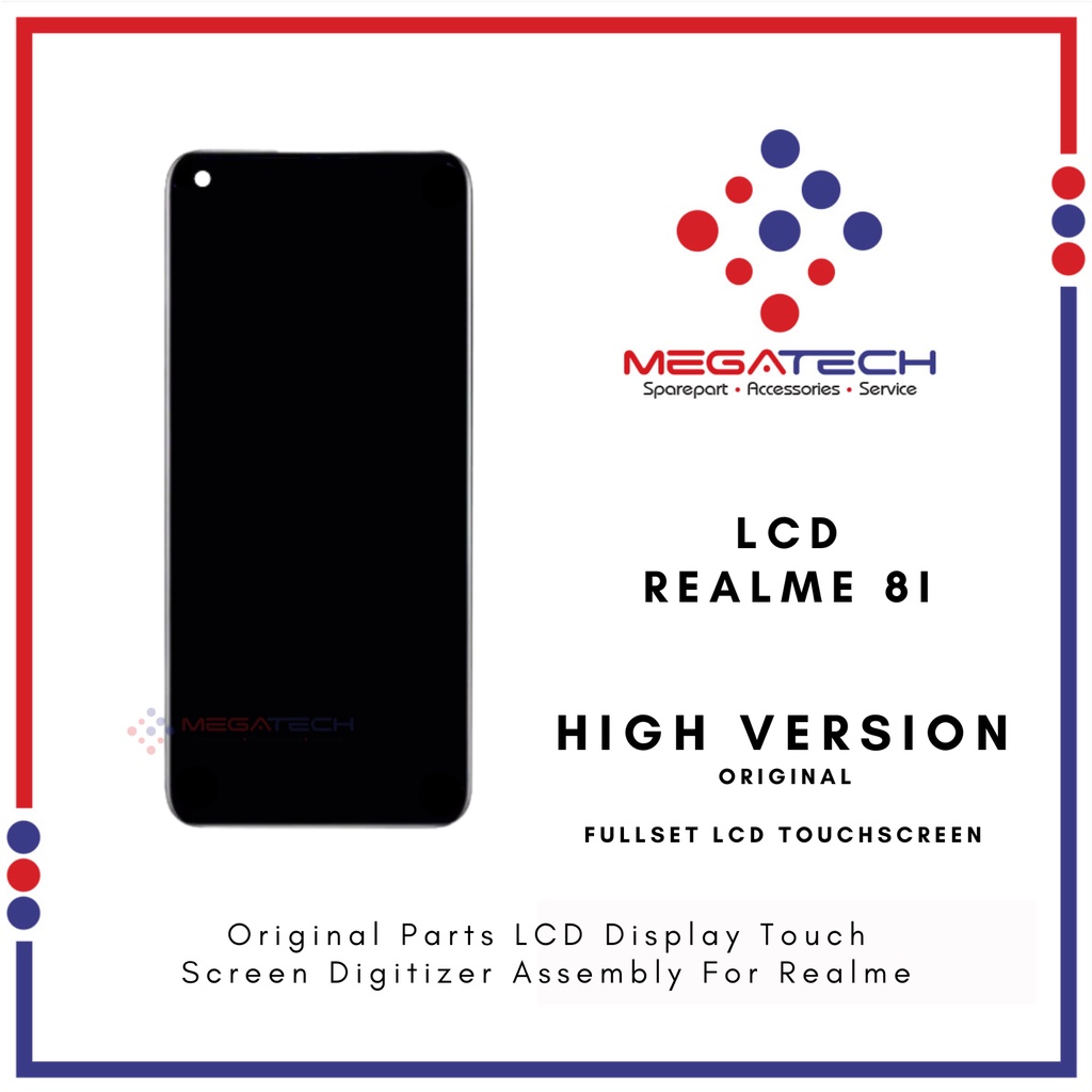 LCD Realme 8i / Realme 9i Fullset Touchscreen