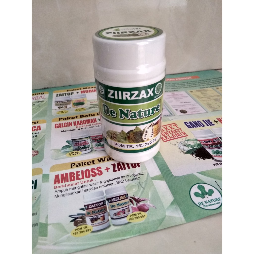 Kapsul De Nature Herbal Mengatasi Turun Berok { HERNIA }