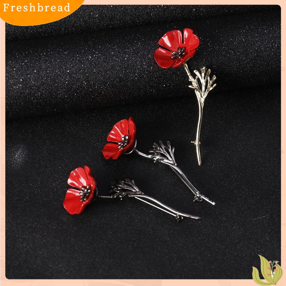 [ TERLARIS]Flower Shaped Brooch Pin Vintage Women Men Collar Accessory Breastpin Jewelry