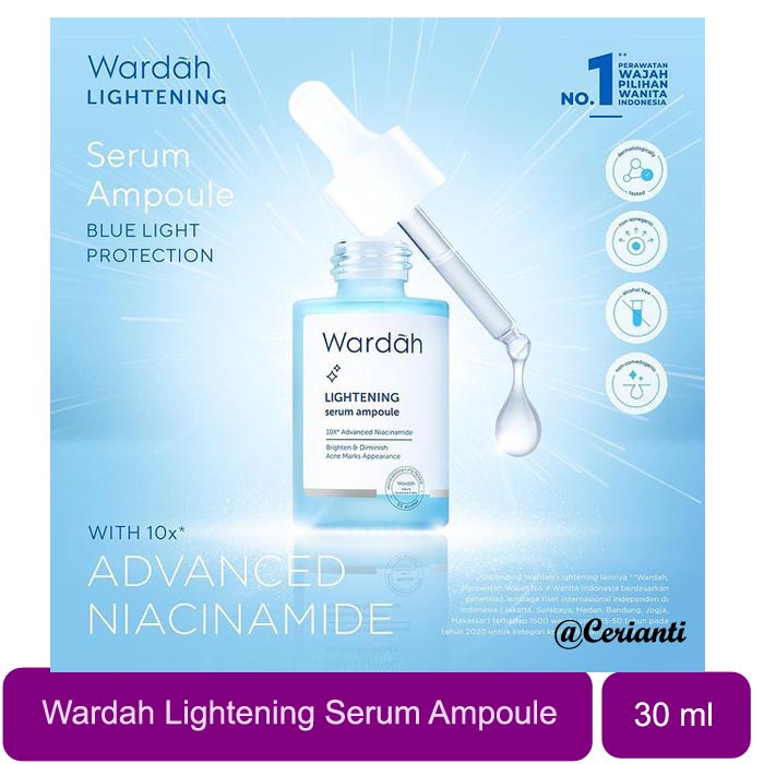 Wardah Lightening Serum Ampoule 30ml_Cerianti