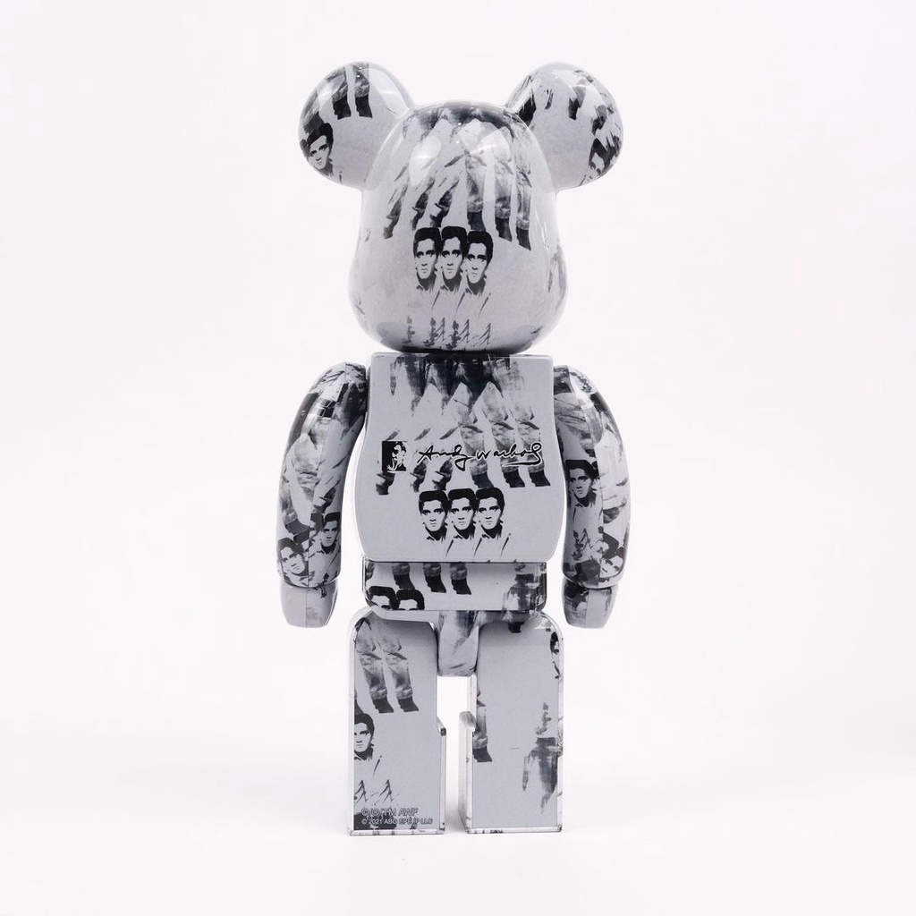 Bearbrick Warhol Elvis Presley Set