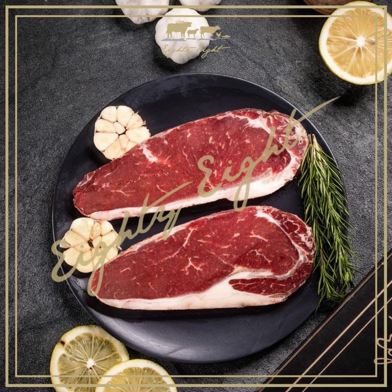 

DAGING SAPI / BEEF STEAK / STRIPLOIN AUSTRALIA PRIME STEAK / SIRLOIN / HAS LUAR (200 GRAM)