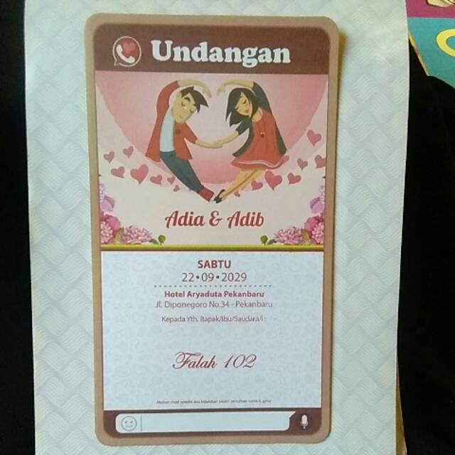 Undangan Nikah Format Undangan Via Whatsapp Guru Paud