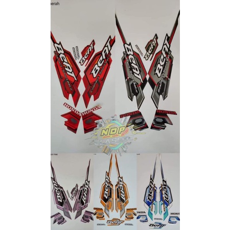 Striping beat karbu 2008 sticker beat karbu 2008