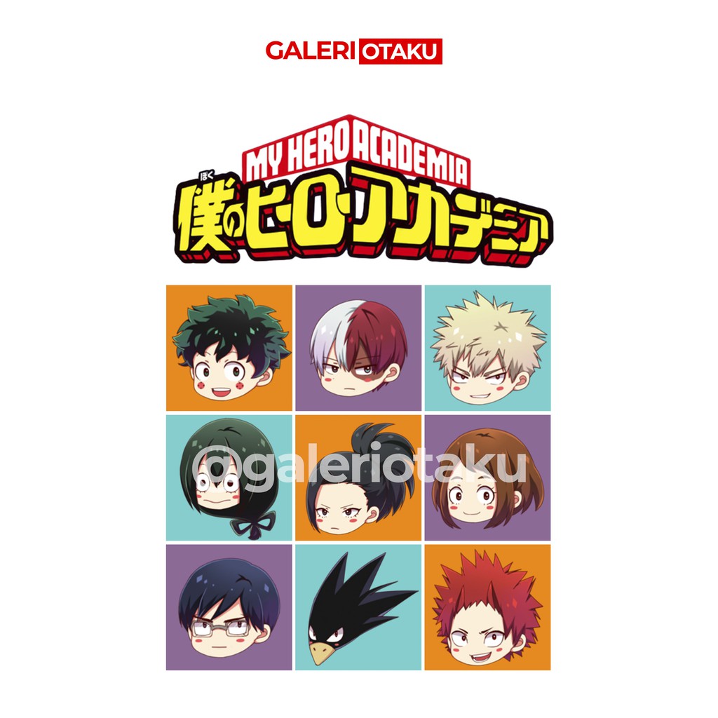 TOTE BAG KANVAS ANIME MY HERO ACADEMIA / BOKU NO HERO / TOTE BAG UNISEX / TOTE BAG ANIME