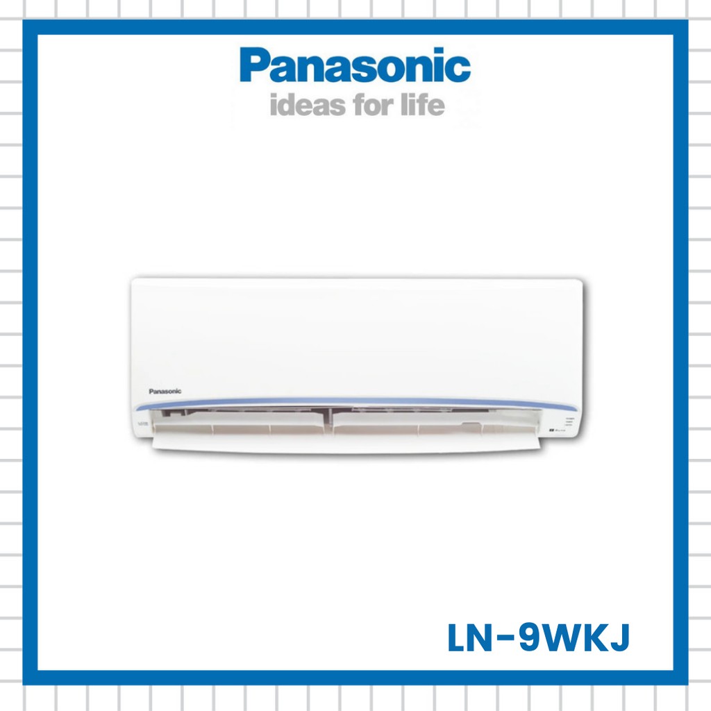 AC SPLIT PANASONIC 1 PK LN-9WKJ STANDAR LOW WATT (HANYA UNIT)