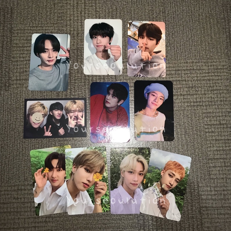 Stray Kids Photocard Lee Know Han Inlife Swid Seungmin DS Noeasy mecima I.N Felix Changbin Bangchan 