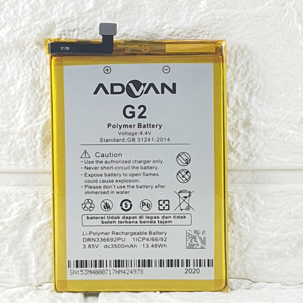 Baterai Batre Original ADVAN vandroid  I55C 5.5 Inchi - G2 5.5 Inchi Kode Battery DRN336692PU