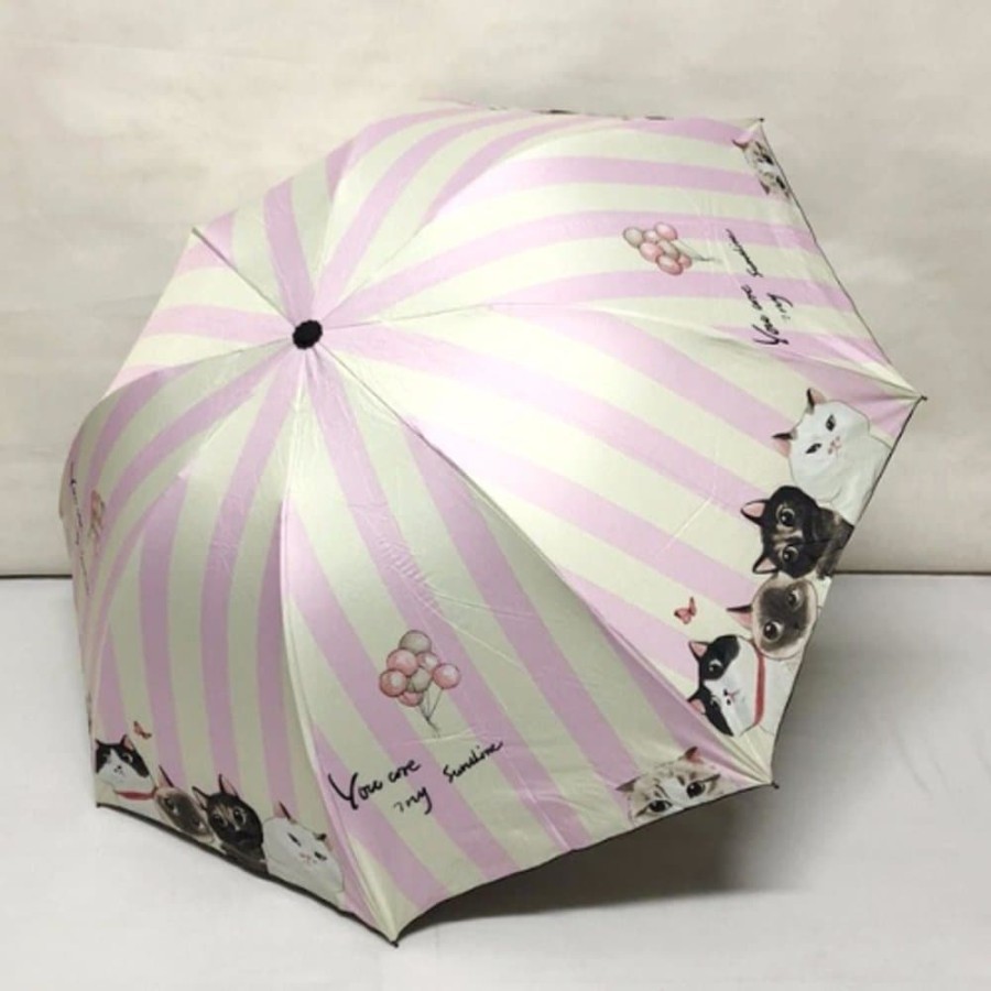 Payung lipat 3 / payung kucing cat / you are my sunshine Anti Uv