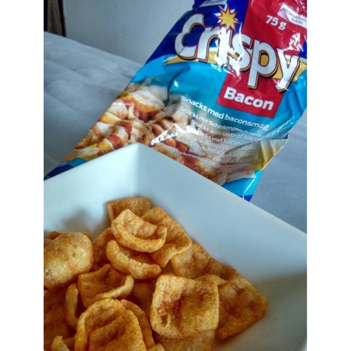 

Vs201Vv Crispy Bacon Chip Denmark / Snack Cemilan Daging Babi Asap Import Dscscv