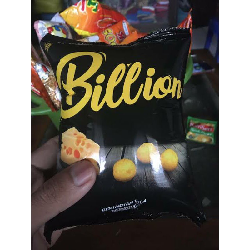 Chiki billion berhadiah isi 10pcs