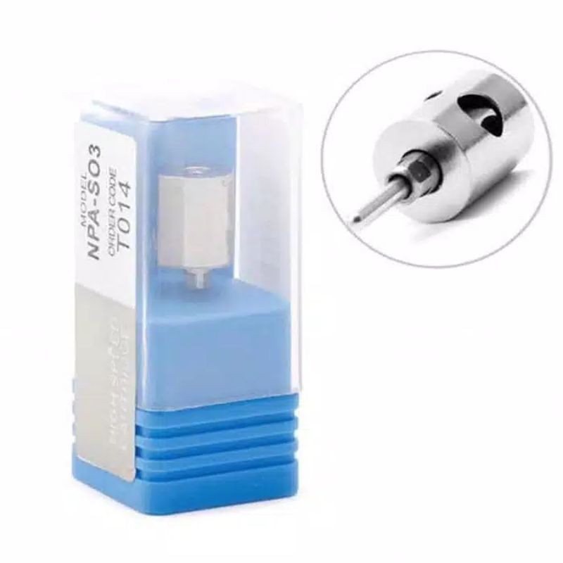 Cartridge bearing handpiece high speed