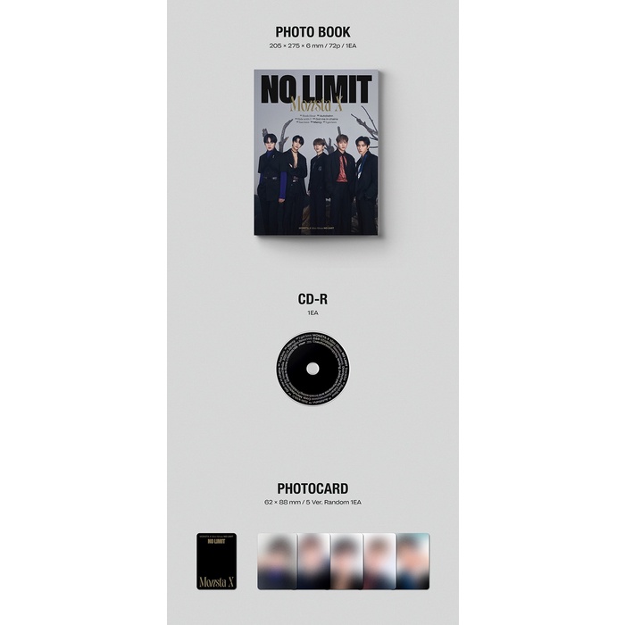 (Limited) MONSTA X - 10th Mini Album NO LIMIT