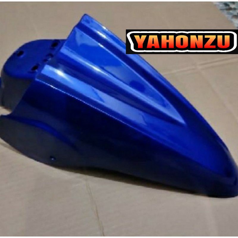 spakbor depan mio sporty mio lama karburator 2006 2007 biru