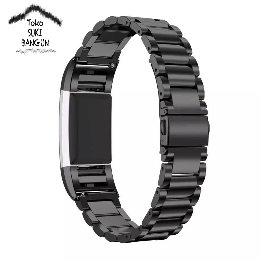 Tali Jam Fit Charge 2 SOLID Stainless Steel Watch Strap Band