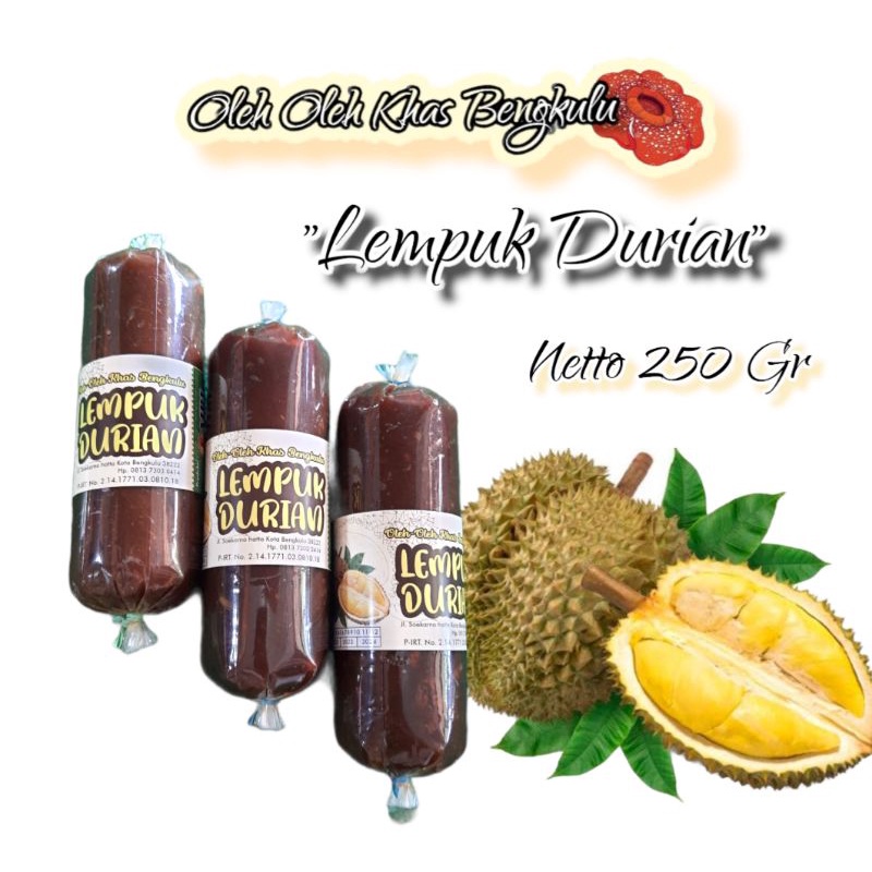 

Lempuk Durian Khas Bengkulu netto 250 gr / Best Seller / Manis Dan Super Legittt.