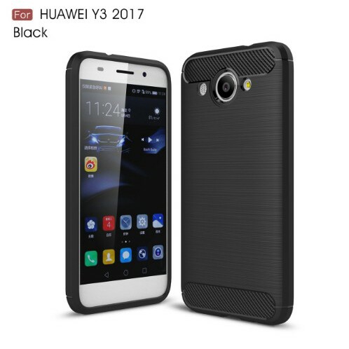 Case  Huawei Y3 2017  Capsule  Rubber  Soft  Case