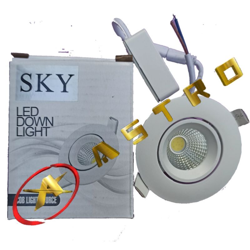 Sky Downlight COB 3w MY22 Lampu LED Sorot Spot Light