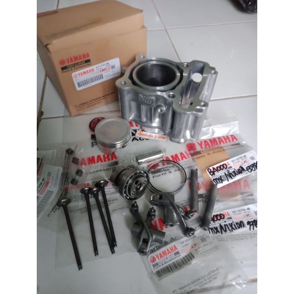 Block Seher Assy Komplit Klep Set Noken Platuk Klep Pen As Platuk Vixion Old Vixion New 150cc(1PA/3C