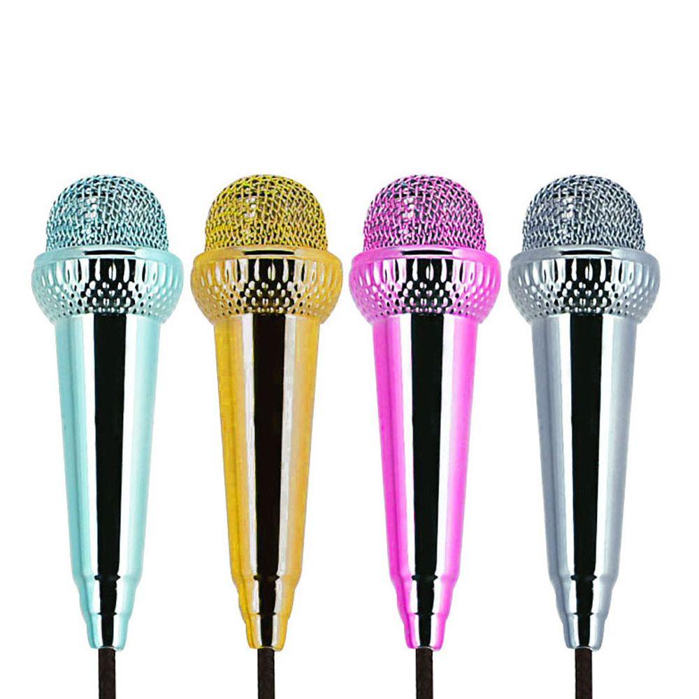 TOP Mikrofon Mini Chatting Portable Singing Handheld Phone Mic