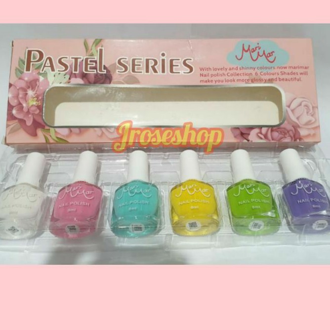 KUTEK MARIMAR  PASTEL SERIES 6 PCS/ CAT KUKU
