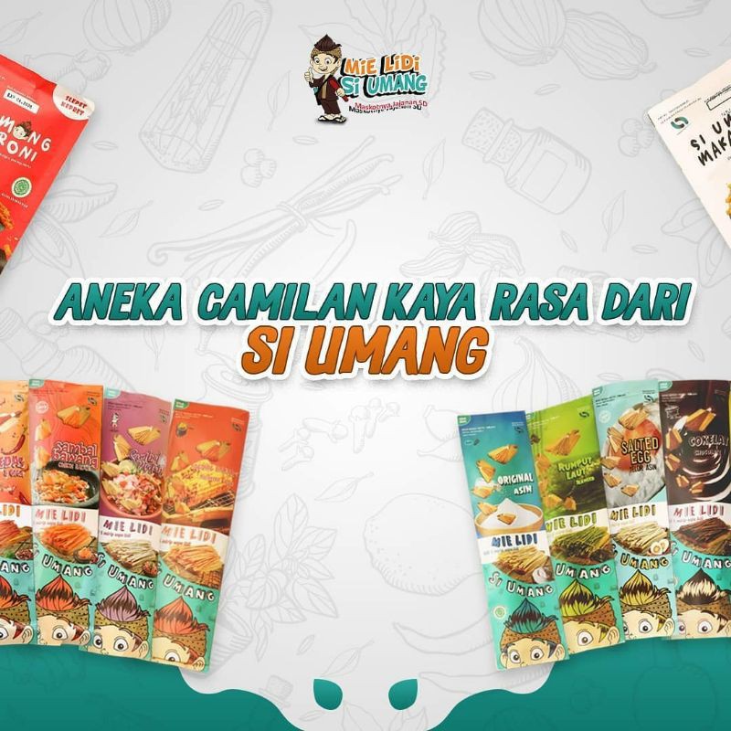 

Mie Lidi Si Umang 130gr