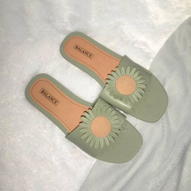  Sandal  Jepit  Bunga Matahari Shopee Indonesia