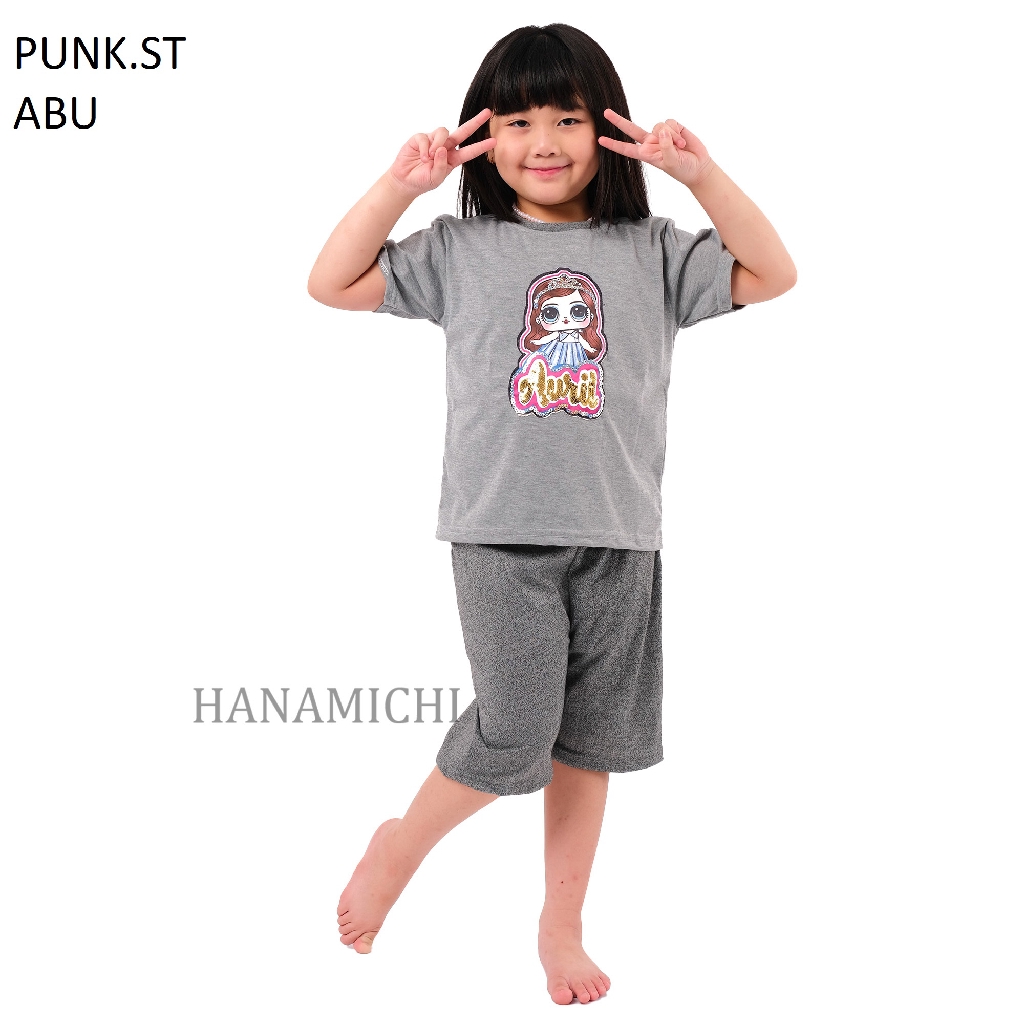 Hanamichi PUNK.ST Setelan Anak Lengan Pendek