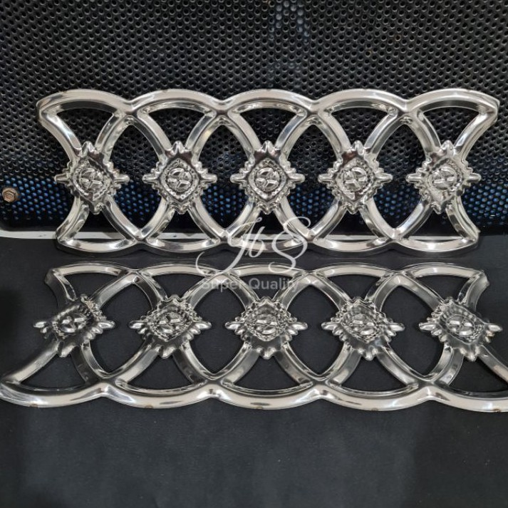 BUNGA SAMBUNG STAINLESS STEEL 100X300MM (10CMX30CM)