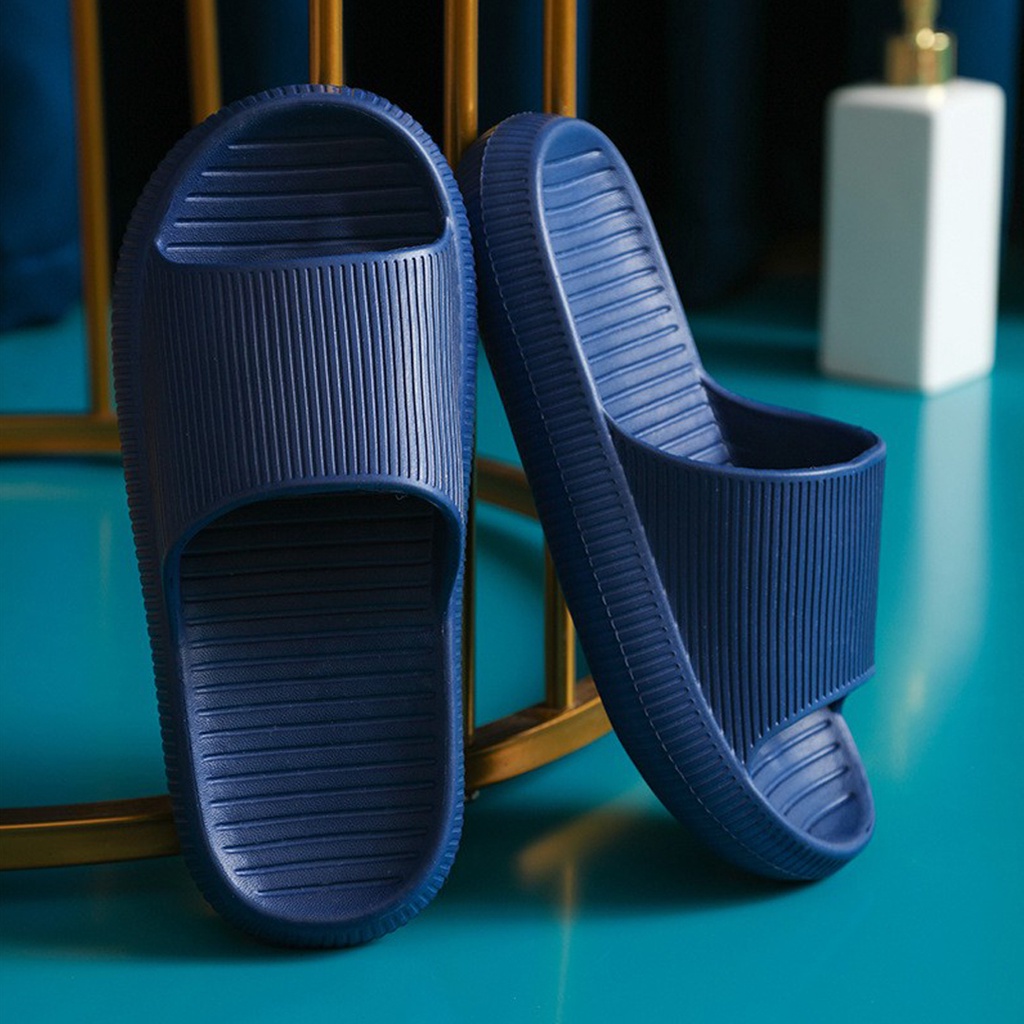 ❤GTB❤ Sandal Outdoor Sendal Jelly TEBAL BERKUALITAS Sandal Selop Rumah Non-slip Santai Empuk Nyaman Polos Elegan Sandal Rumah Sandal Kamar Mandi Anti Licin Sandal Serbaguna R619