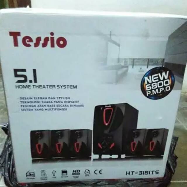 Home theater tessio 5.1