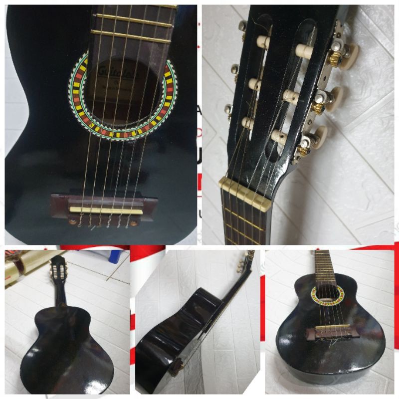 GITAR UKULELE KLASIK SENAR 6 CLASSIC UKULELE BESAR NILON NYLON