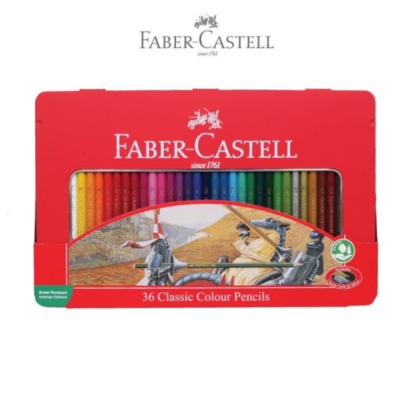 

Faber - Castell Classic Colour pencil 36 L tin case