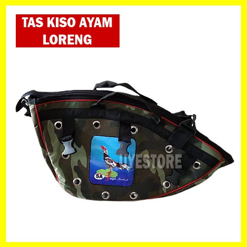 UYS TAS AYAM KISO AYAM SUPER BK LORENG ARMY Z0356A