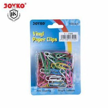 

Paper Clip / Klip / Penjepit Kertas Warna Joyko C-3100 (Ek_Official_store)