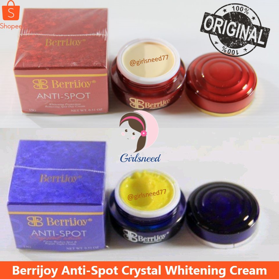 Berrijoy Cream ANTISPOT Crystal Whitening - Day / Night Cream Import