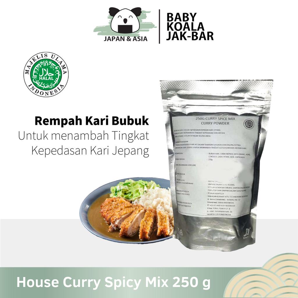 

HOUSE Japan Curry Spicy Mix Rempah Kari 250 g Halal │ Bubuk Kare Jepang Lokal........