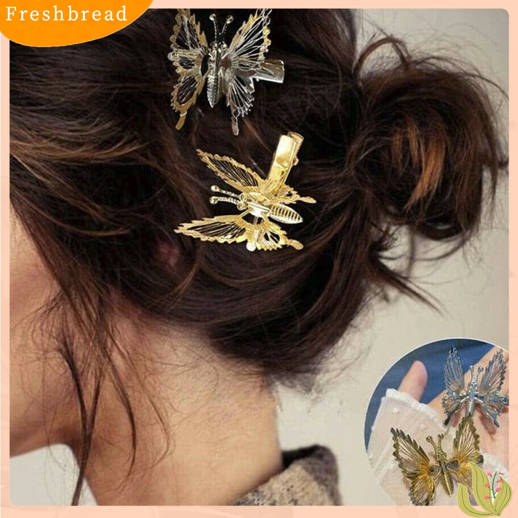 Terlaris Women Moving Butterfly Hair Clip Fashion Hairpin Barrette Headwear Styling Tool