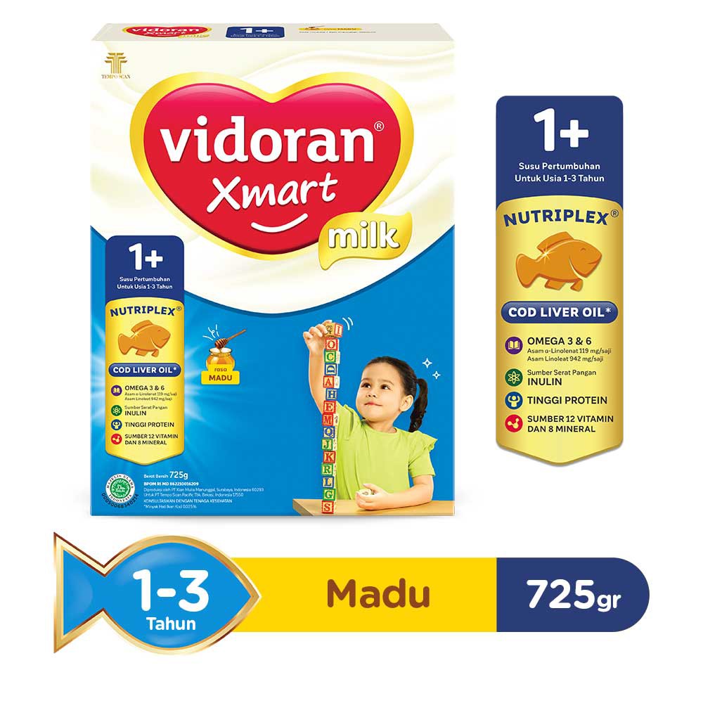 VIDORAN 1+ MADU 725GR