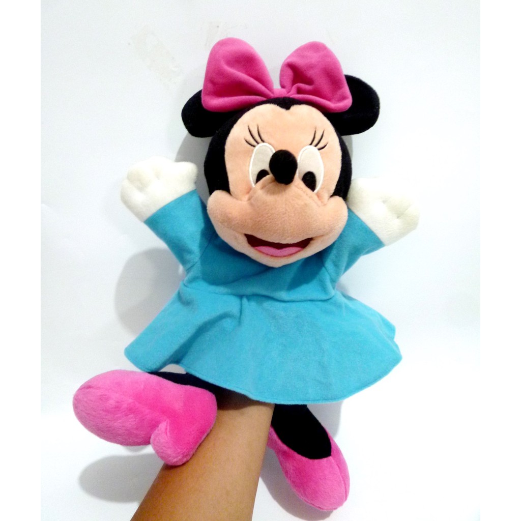 Boneka Tangan Minnie Mouse Original Disney Minnie Mouse Puppet