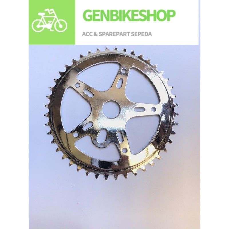 CRANK GEAR BMX 44T CHROME