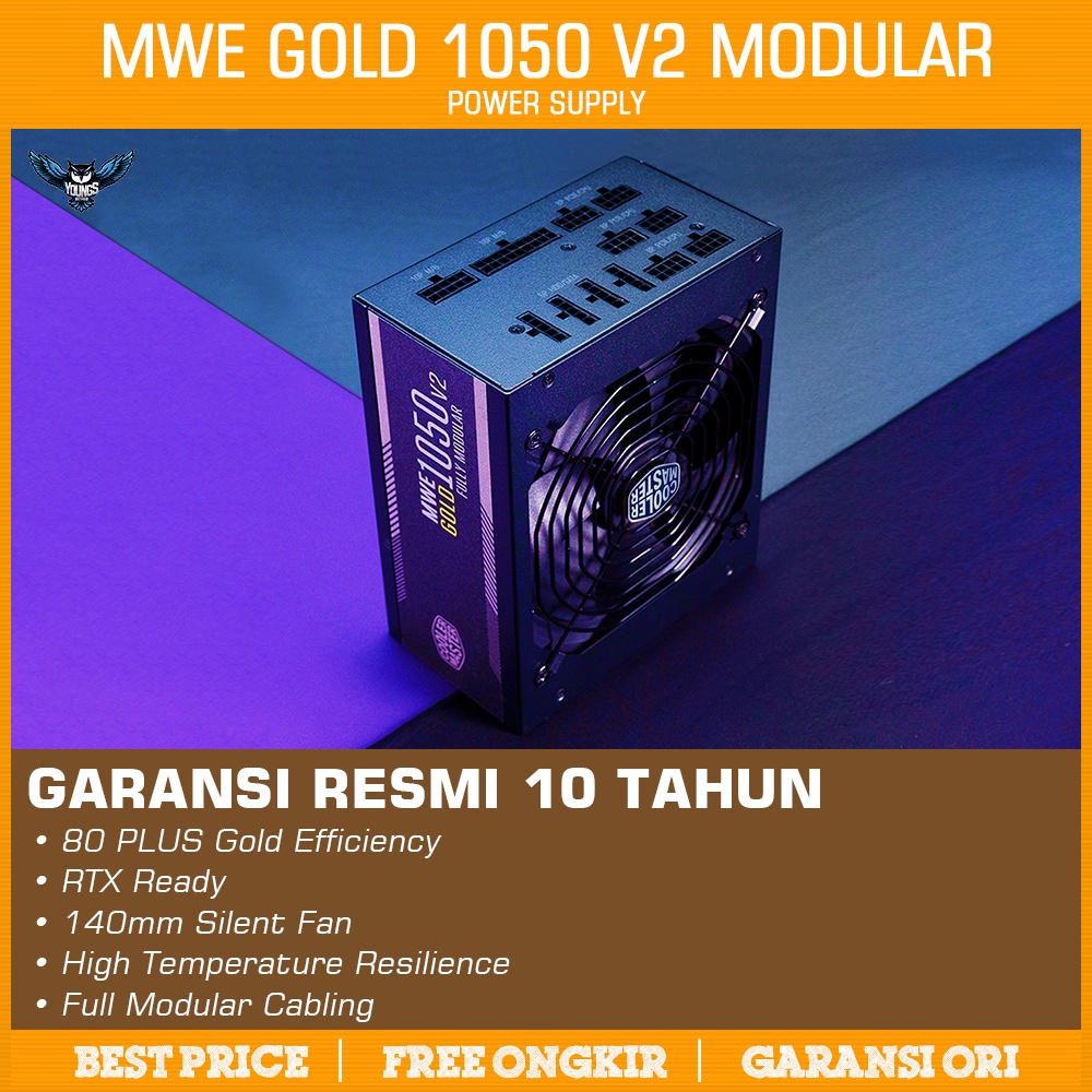 PSU Cooler Master MWE GOLD 1050W V2 FULL MODULAR 80 Plus Gold