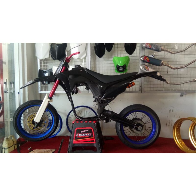 Paket Supermoto Tinggal Naik Mesin Paket Hemat Motor KLX 150 Dtracker CRF 150 KTM