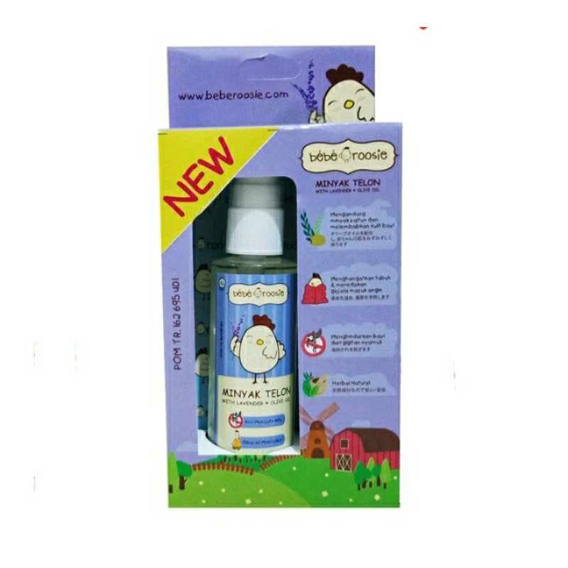 Bebe roosie minyak telon lavender 60 ml