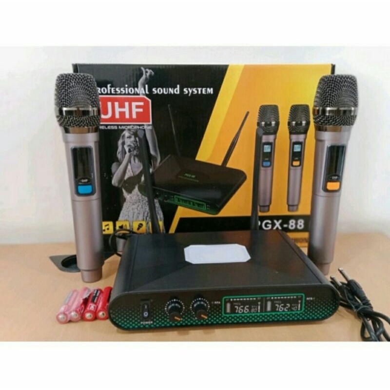 Mic Wireless Shure PGX-88 -- 2buah Mic Pegang/Handheld