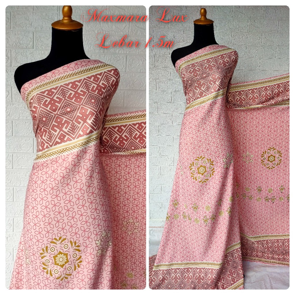 Kain Maxmara Lux motif Andien harga per 0.5m