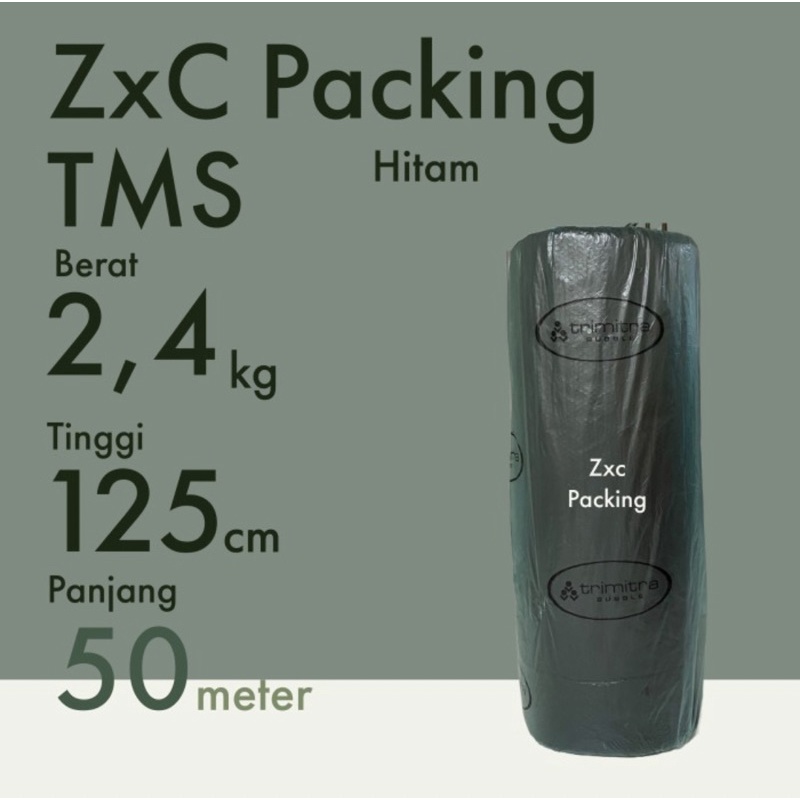 

TMS Trimitra Bubble Wrap 2,4 KG 125cm x 50m HITAM yg setara MP TEBAL MURAH